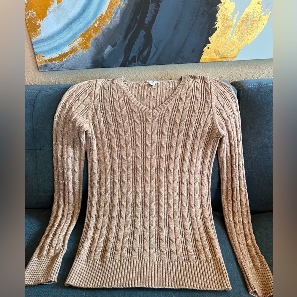 Gold Glitter Sweater (ST) ST John’s Bay